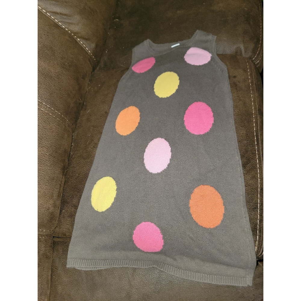 Gymboree outlet purrfect autumn polka dot dress size 8